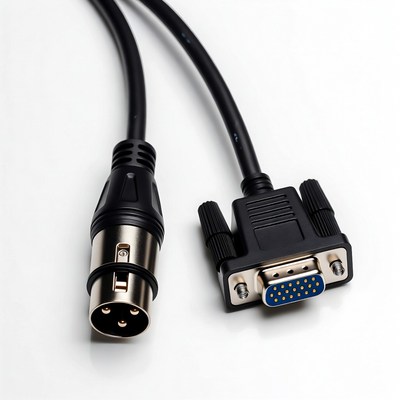 XLR to VGA Cable