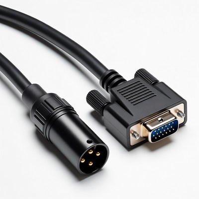 XLR to VGA Cable