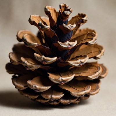 Closeup of pine cone