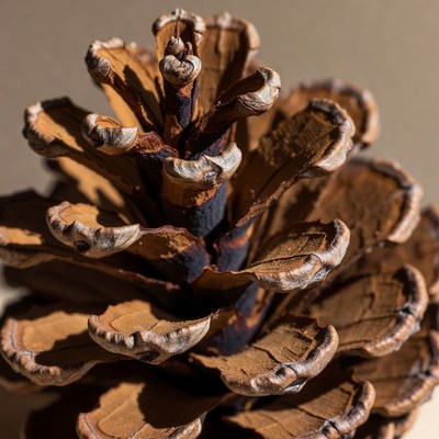 Close-up of pine cone