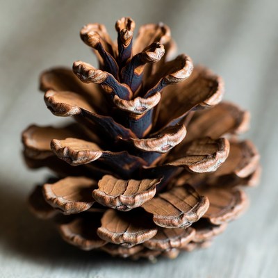 Closeup of pine cone