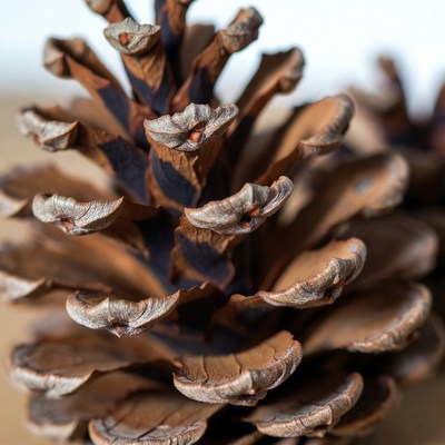 Close-up of pine cone
