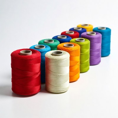 Colorful Spools of Thread