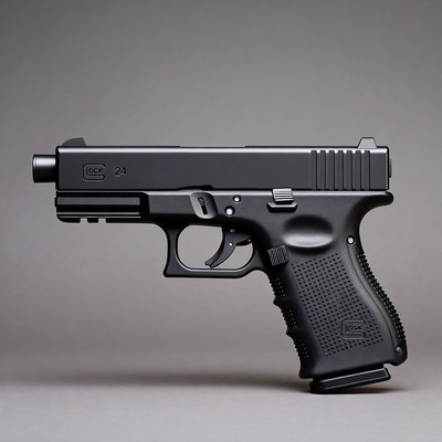 Glock 24 Black Pistol