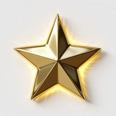 Shiny Golden Star