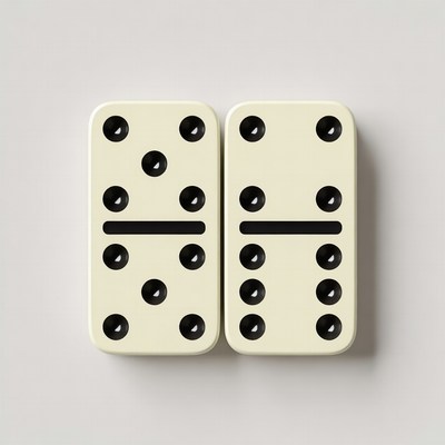Double Six Domino Tiles