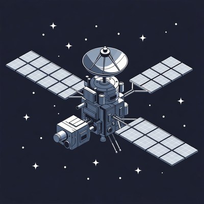 Isometric Spacecraft in Starry Space