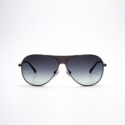 Gradient aviator sunglasses