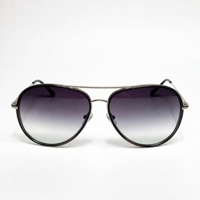Gradient aviator sunglasses isolated