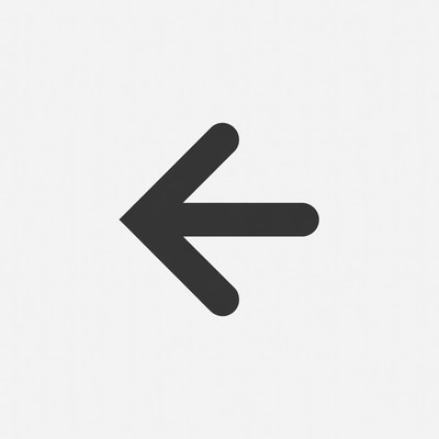 Black Left Arrow Icon