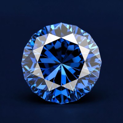 Blue Diamond Gemstone