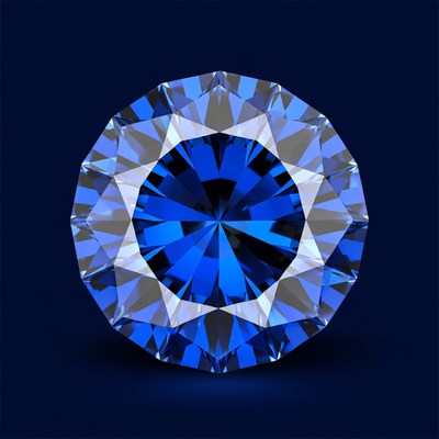 Blue Diamond Gemstone