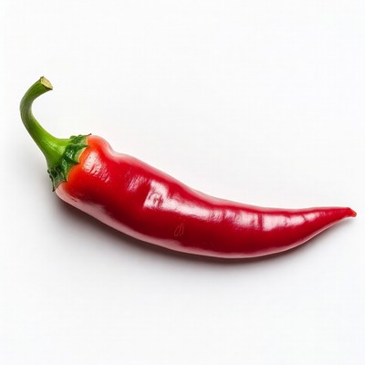 Red Chili Pepper Isolated