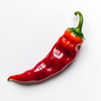 Red Chili Pepper Isolated