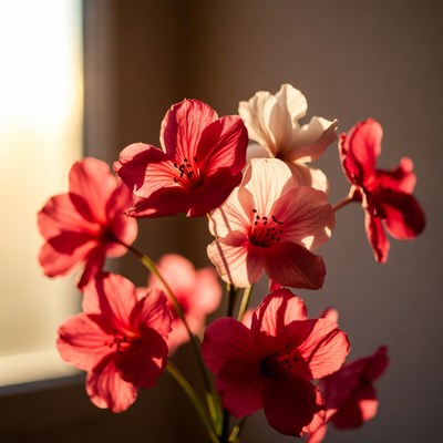 Pink and White Gerbera Daisies Bouquet