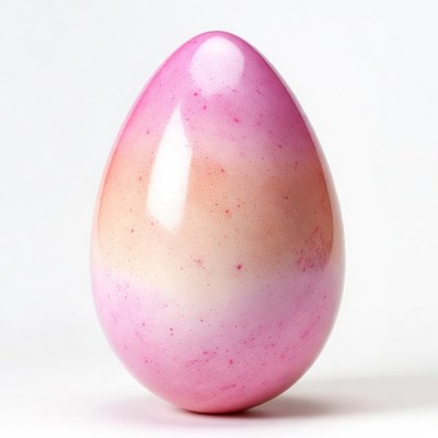 Pink and orange Easter egg