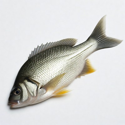 Silver Sea Bream Fish
