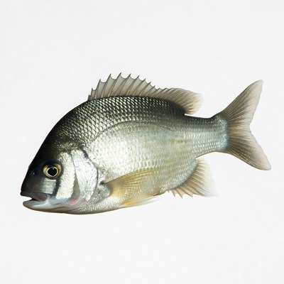 Silver Sea Bream Fish