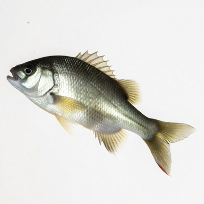 Silver Sea Bream Fish