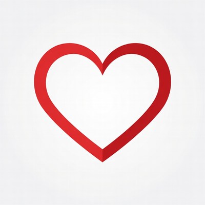 Red heart illustration