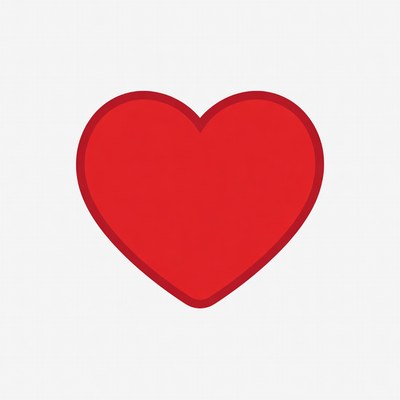 Red heart icon