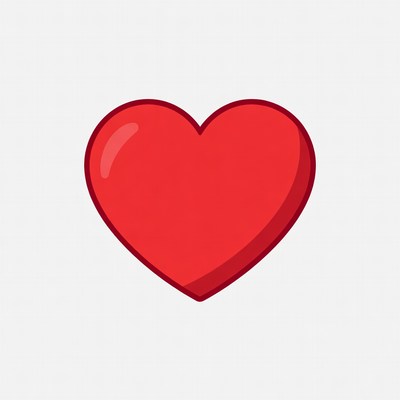 Red heart illustration