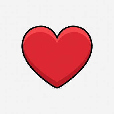 Red heart illustration