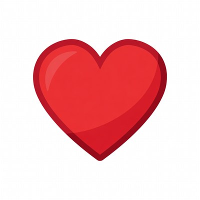 Red heart icon
