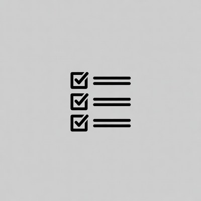 Three Checked Checkboxes Icon