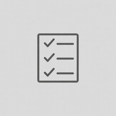 Checklist with checkmarks icon