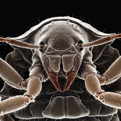 Close-up of bed bug