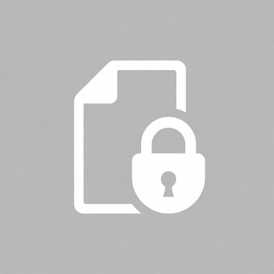 Secure Document Icon