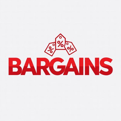 Red Bargains Sale Graphic