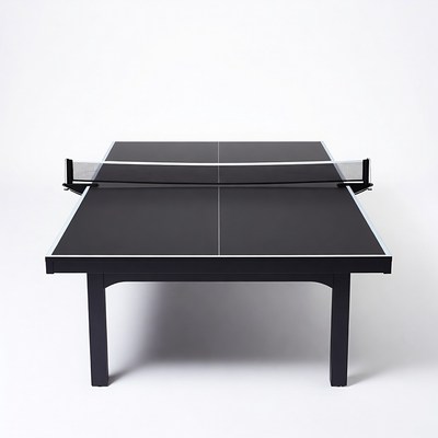 Black Ping Pong Table