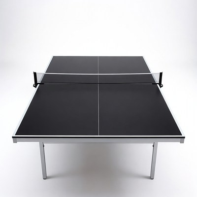 Black Ping Pong Table