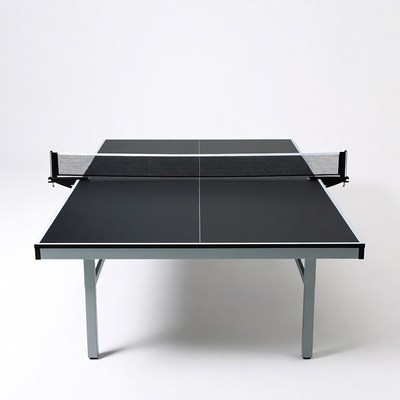 Black Ping Pong Table