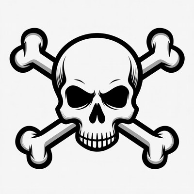 Skull and Crossbones Symbol