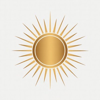 Golden Sun Illustration