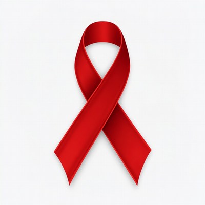 Red Awareness Ribbon