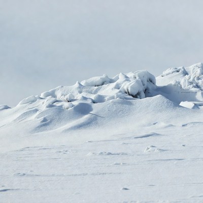 Snowy Mountain Landscape