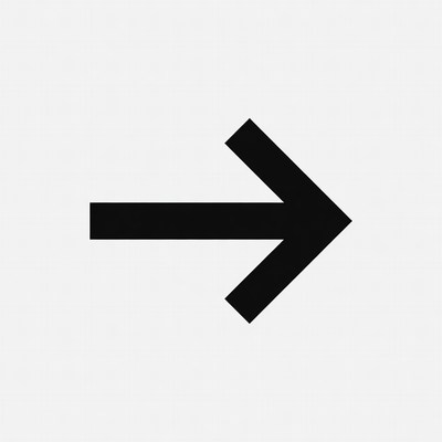 Black Right Arrow Icon