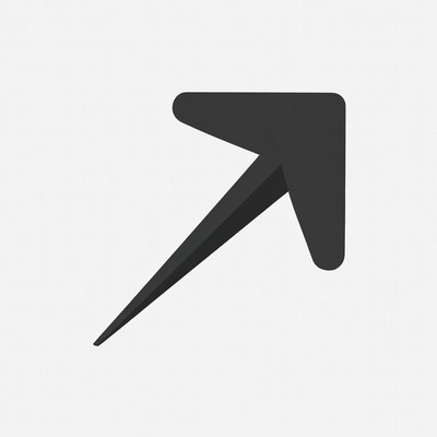 Black right arrow icon