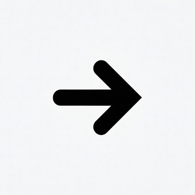 Black right arrow icon