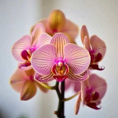 Pink Phalaenopsis Orchid Bloom