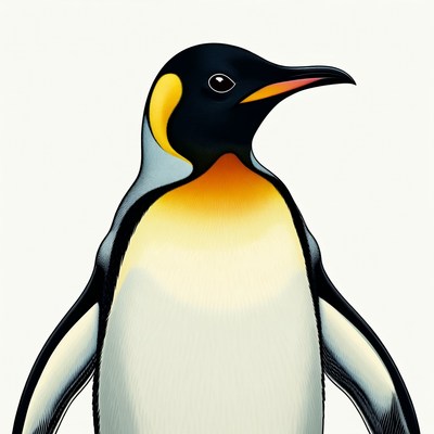 Emperor Penguin Illustration