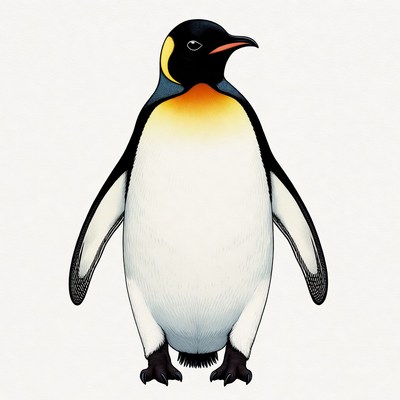 Emperor Penguin Illustration