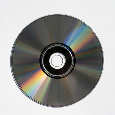 Shiny Blank CD Disc