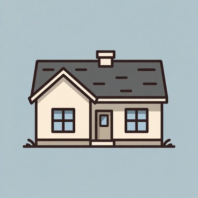 Simple House Illustration