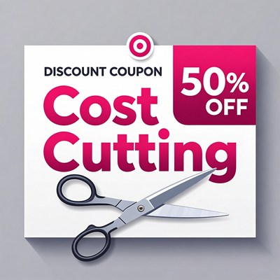 50% Off Discount Coupon Scissors