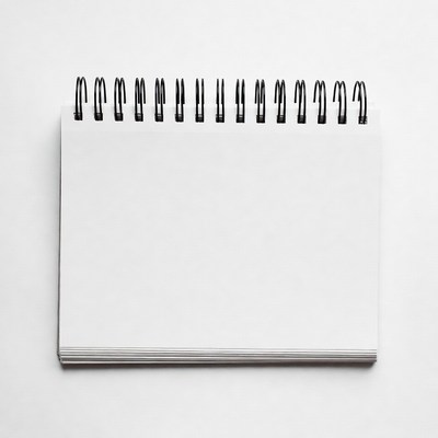 Blank Spiral Notebook